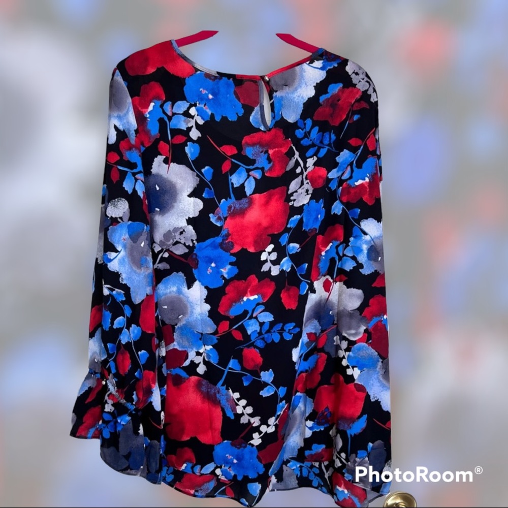 COPY - Beautiful Sheer Floral Blouse